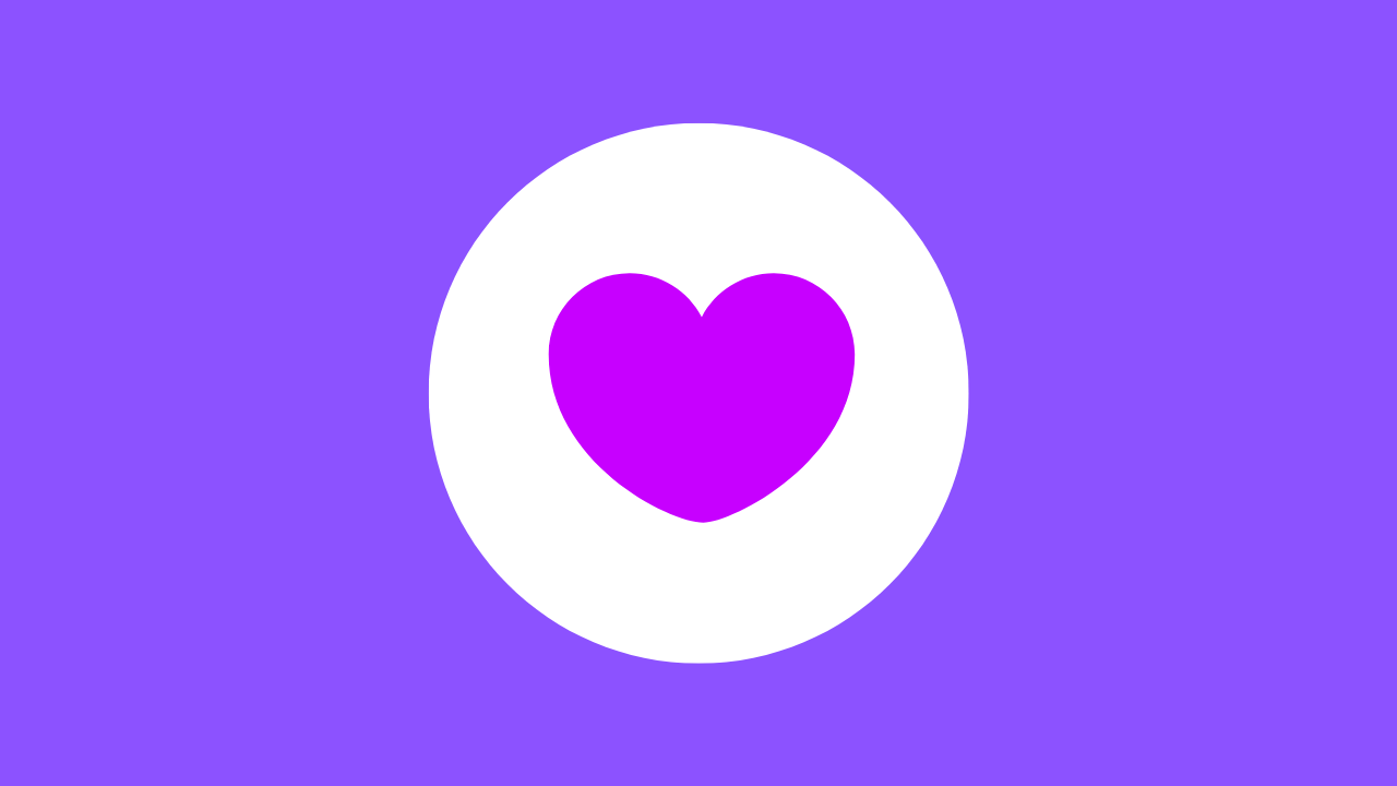 what purple heart emoji means in texting