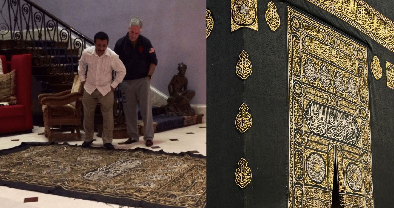 Epstein files Kaaba photo