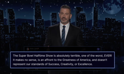 Jimmy Kimmel Bad Bunny halftime