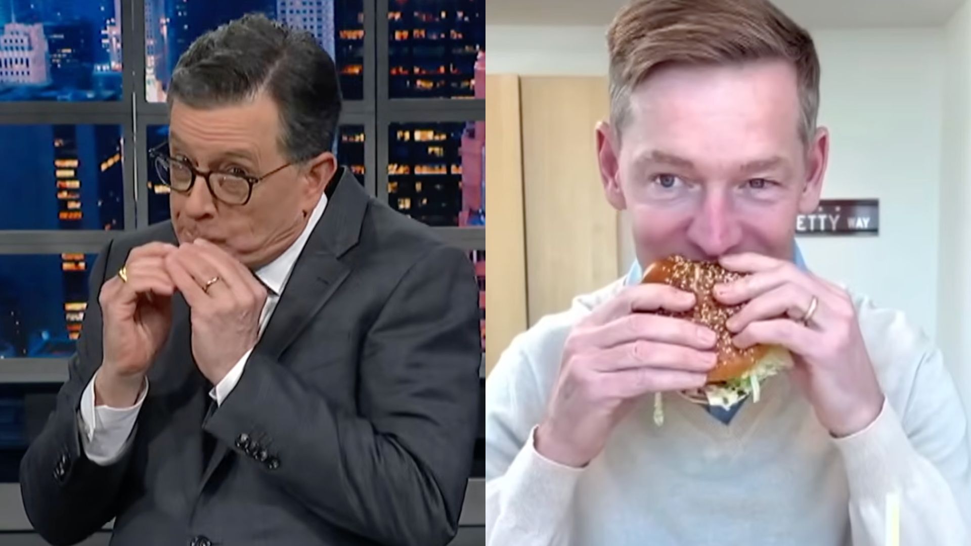 Stephen Colbert McDonald's CEO