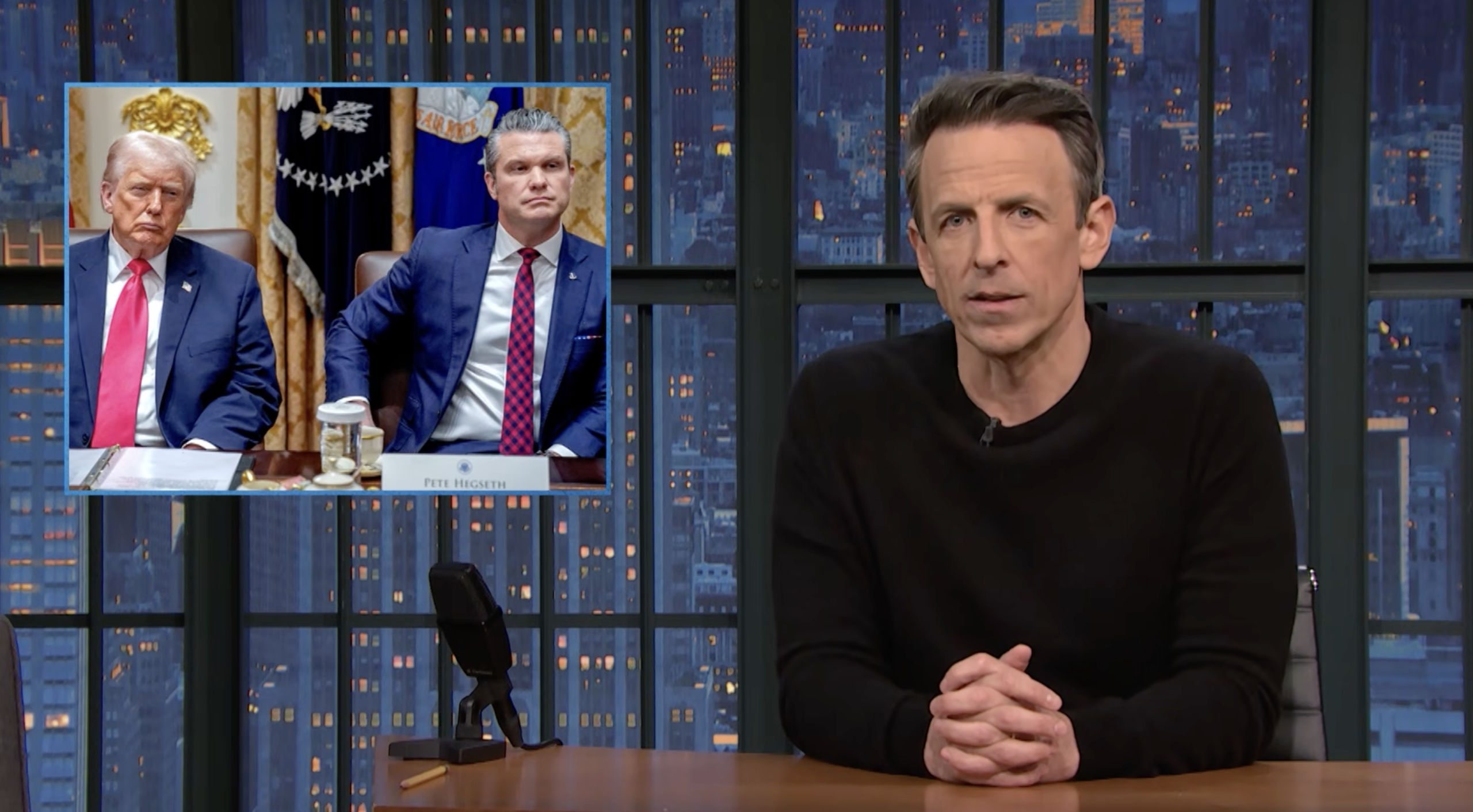 Seth Meyers Trump Republicans war