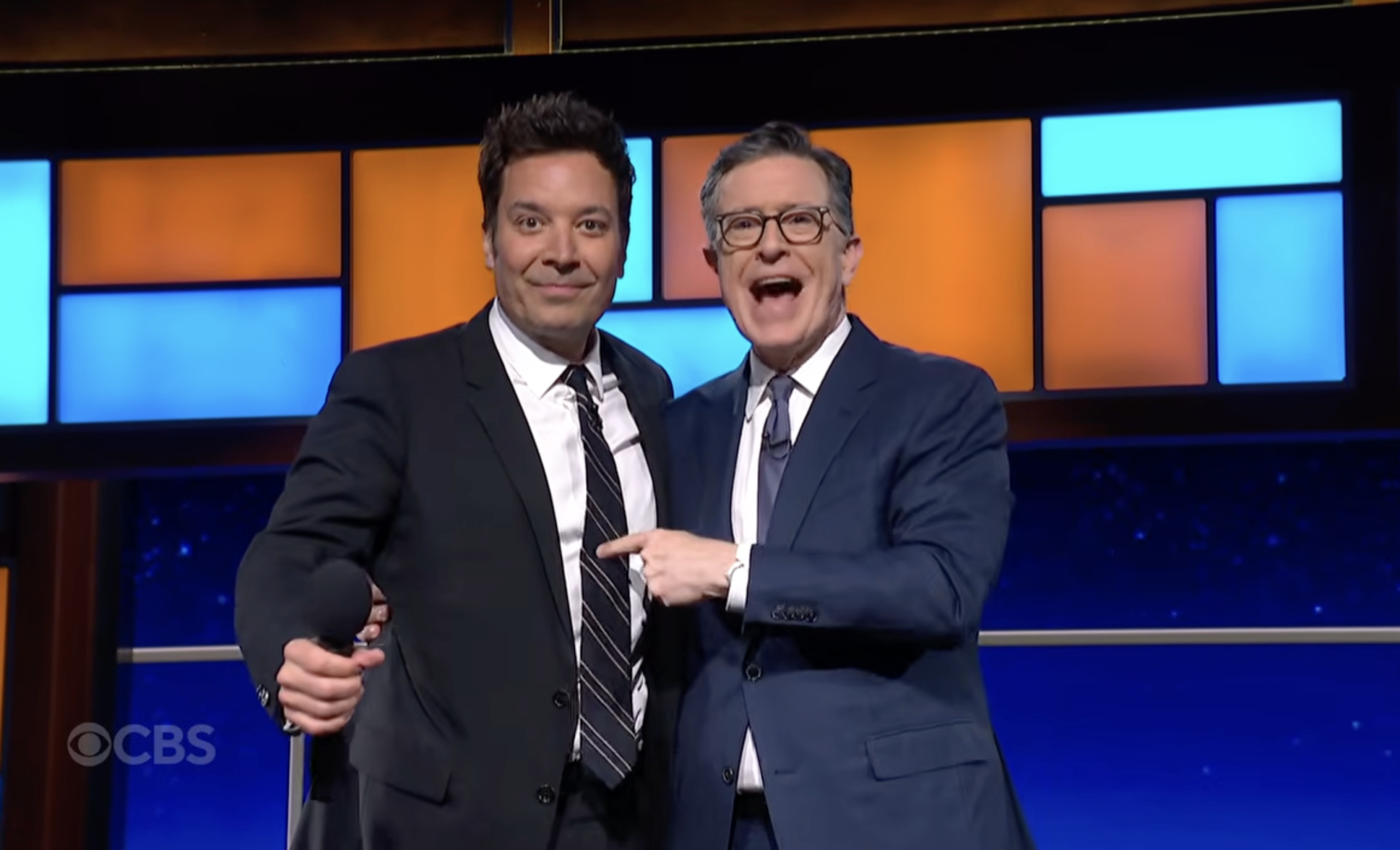 Jimmy Fallon Stephen Colbert
