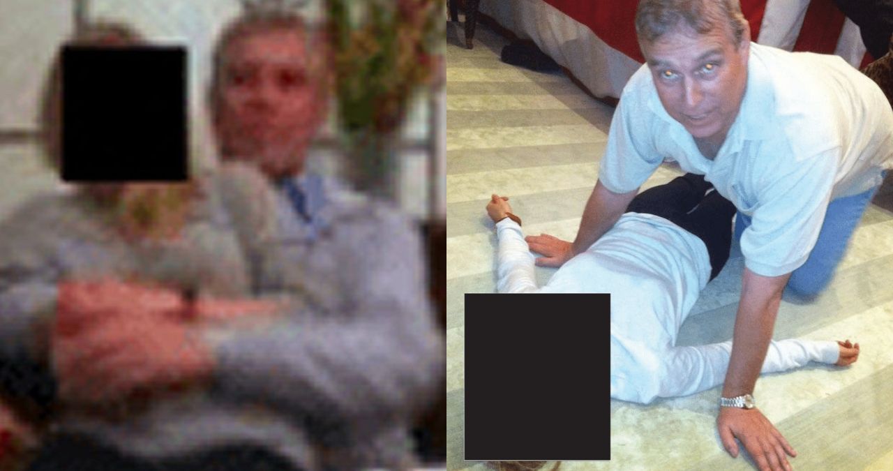 Epstein files Prince Andrew photo