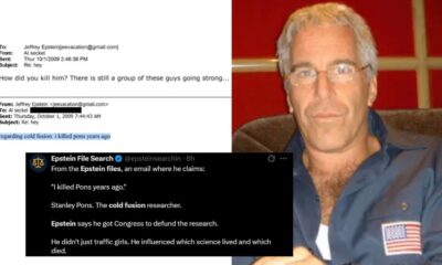 Epstein cold fusion claim