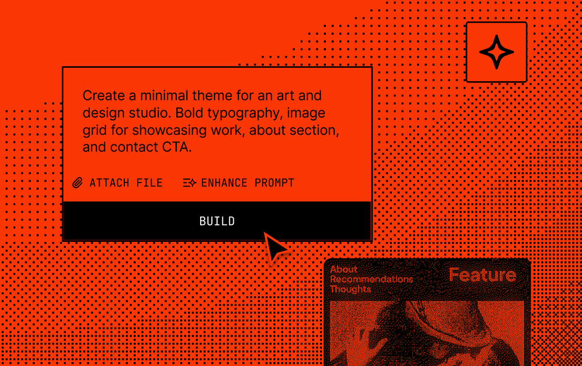 Telex WordPress theme generator