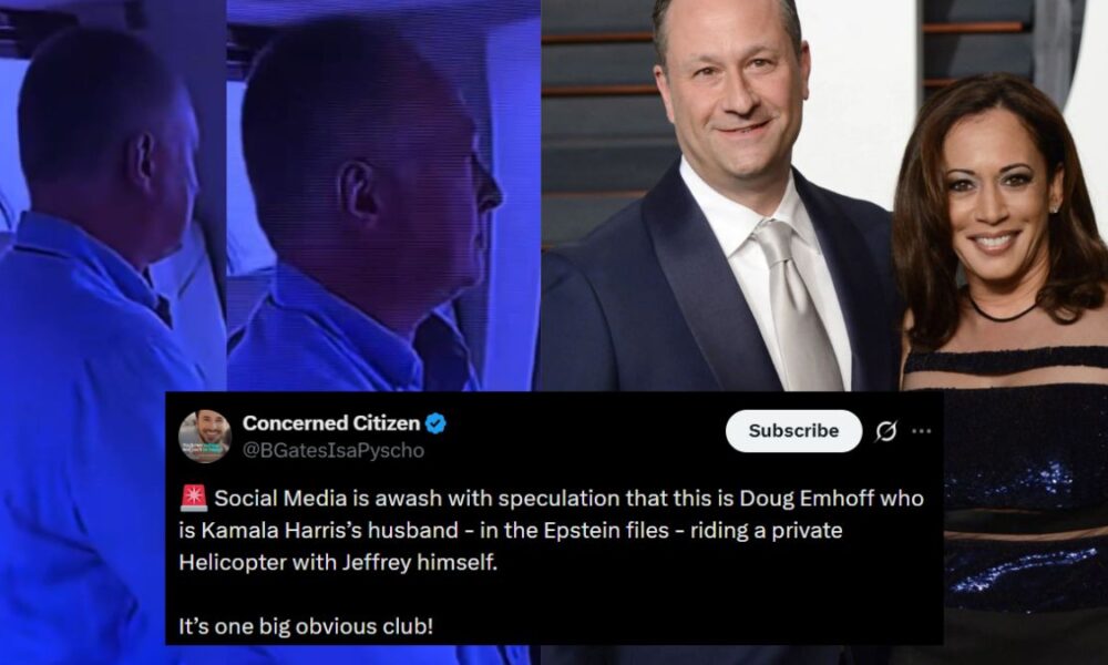 Viral Video Falsely Links Doug Emhoff to Epstein Files - Delimiter Online