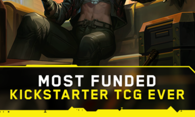 Cyberpunk TCG Kickstarter record