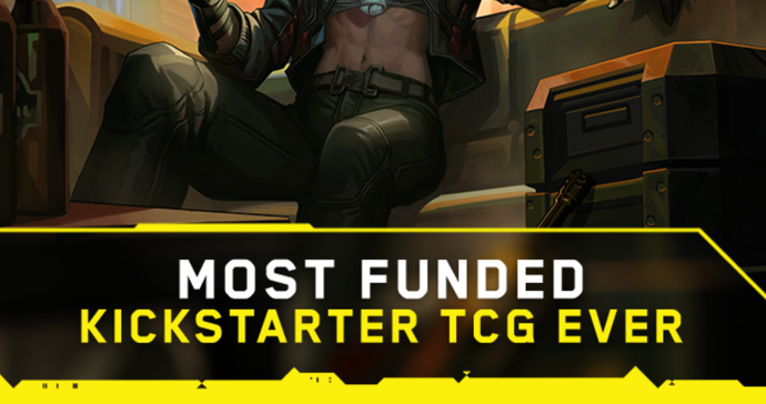 Cyberpunk TCG Kickstarter record