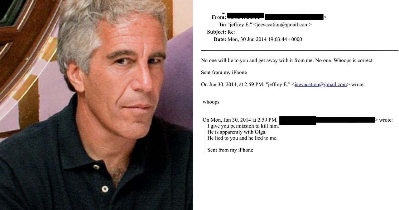 Epstein permission to kill email