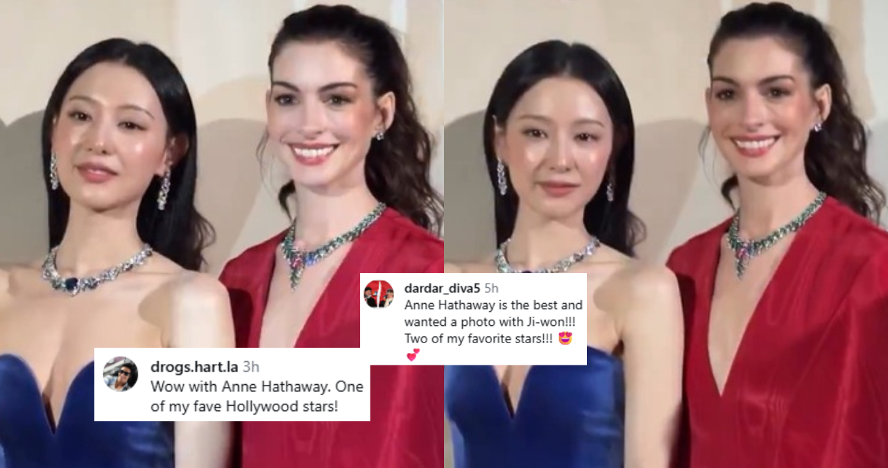 Kim Ji-won Anne Hathaway