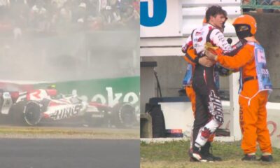 Oliver Bearman crash