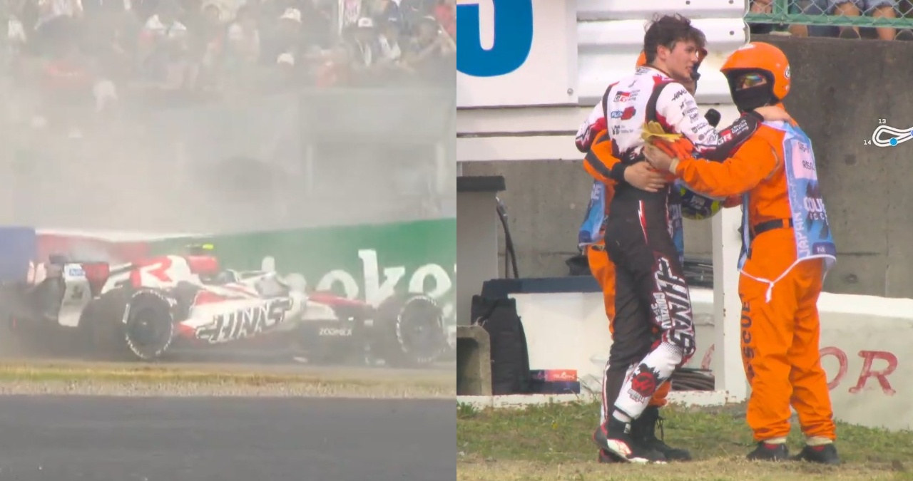 Oliver Bearman crash