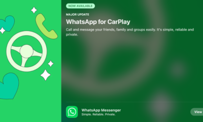 WhatsApp CarPlay app