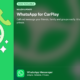 WhatsApp CarPlay app