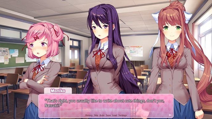 Doki Doki Literature Club removed