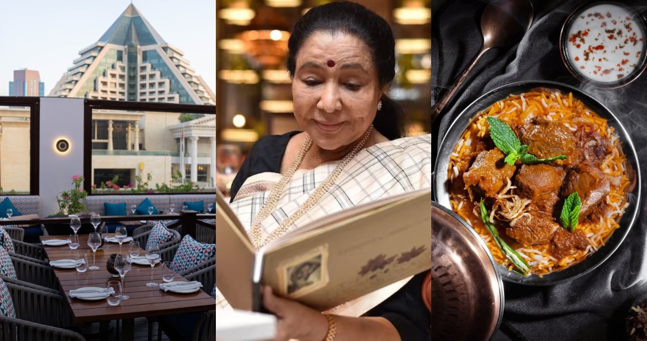 Asha Bhosle Dubai restaurant