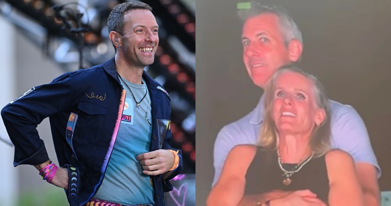 Chris Martin kiss cam