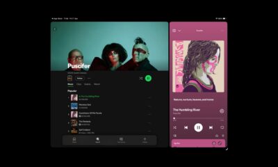 Spotify tablet update
