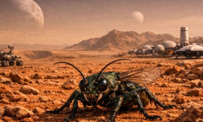 insect on Mars