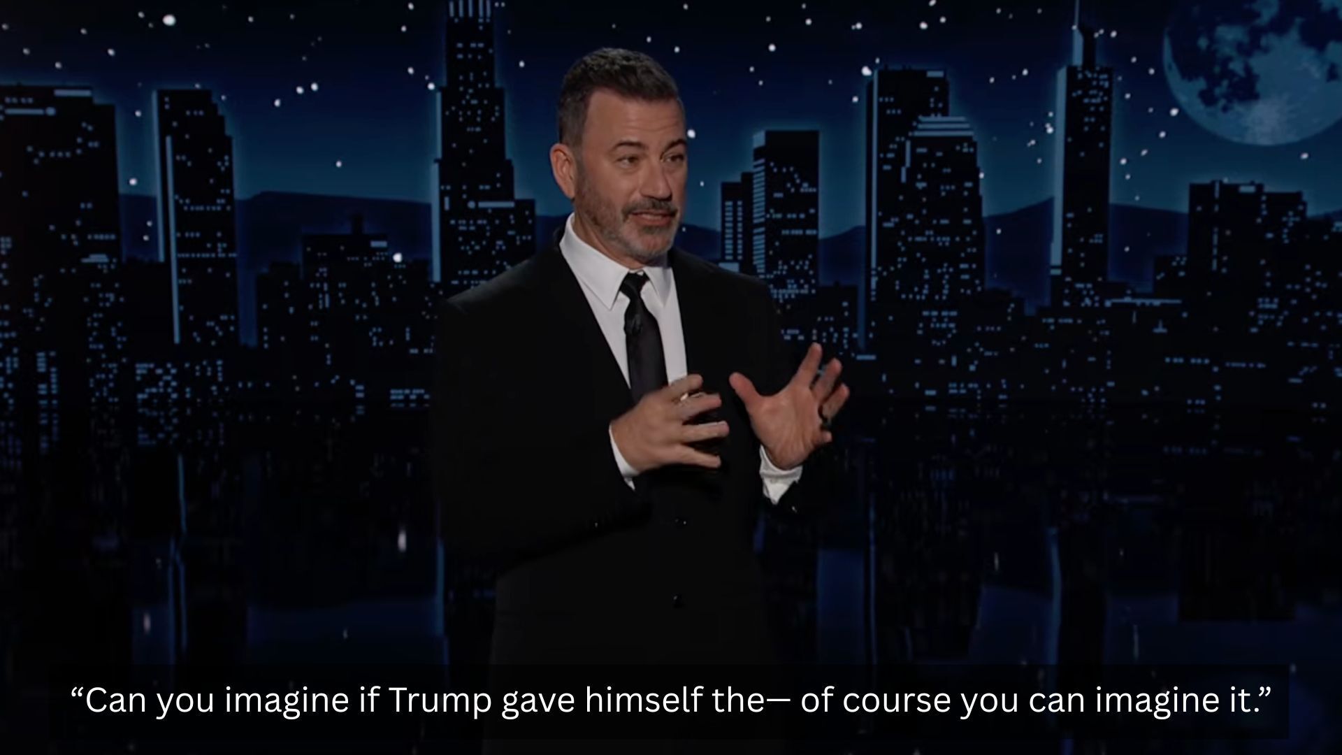 Jimmy Kimmel Trump Medal of Honor