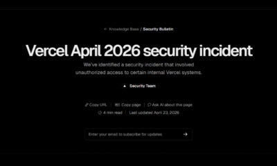 Vercel security breach
