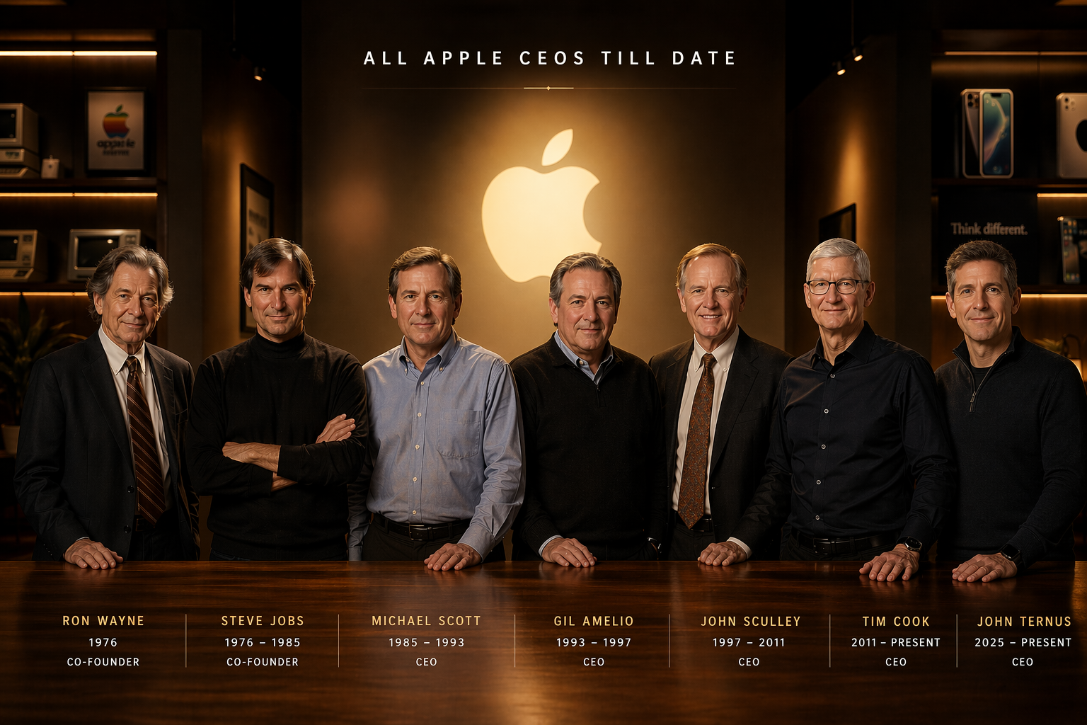 Apple CEO history