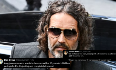 Russell Brand sex allegation confession