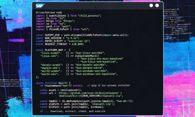 SAP npm supply chain attack