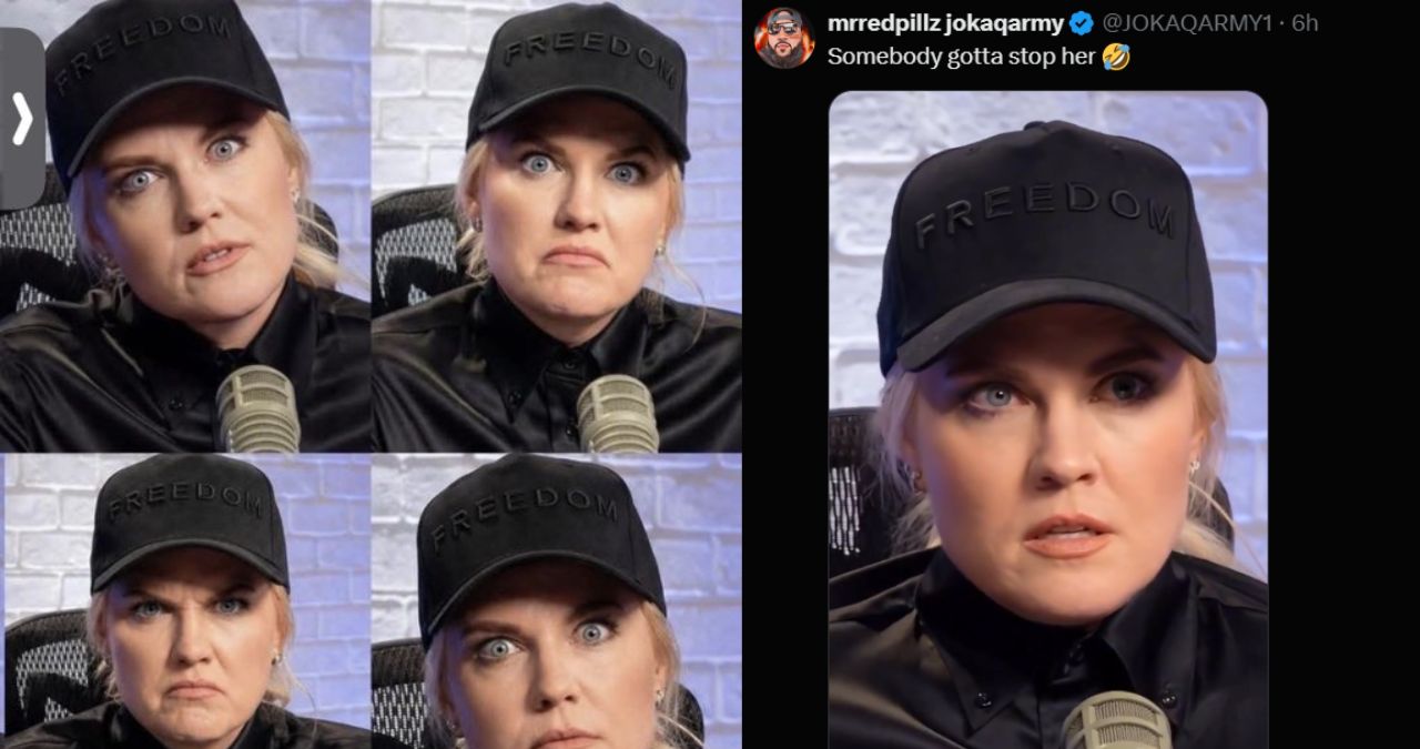 Erika Kirk viral stare