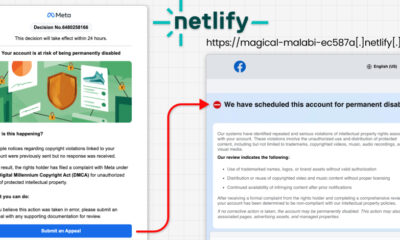 Facebook phishing campaign Google AppSheet