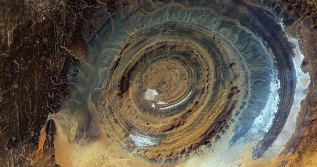 Eye of the Sahara origin