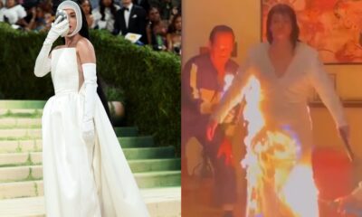 Katy Perry Met Gala 2026 fire