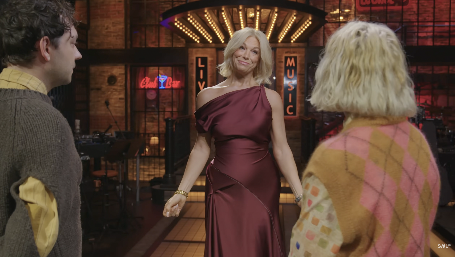 Hannah Waddingham SNL UK interruption