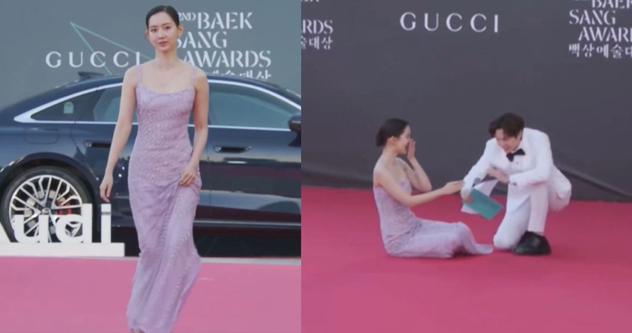 Shin Hyun-been red carpet fall