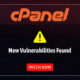 cPanel security vulnerabilities