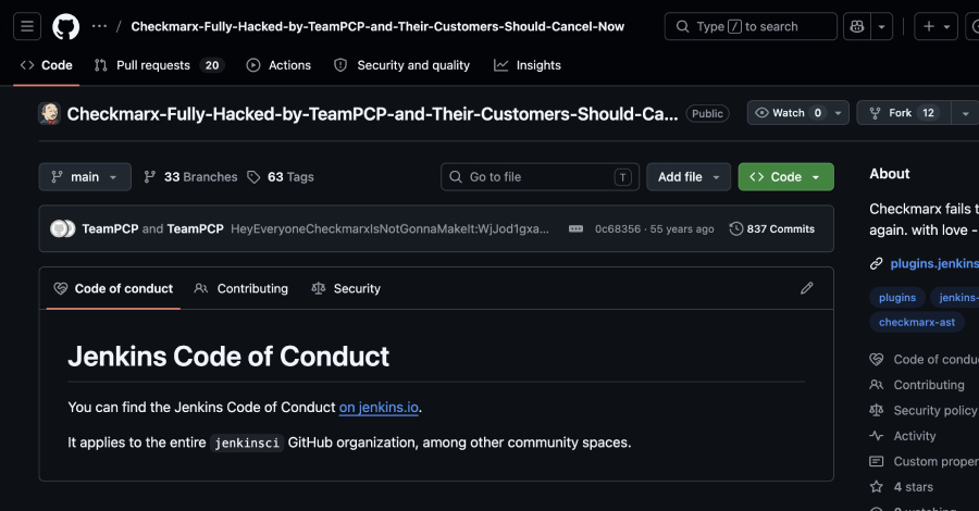 Checkmarx Confirms New Jenkins Plugin Compromise