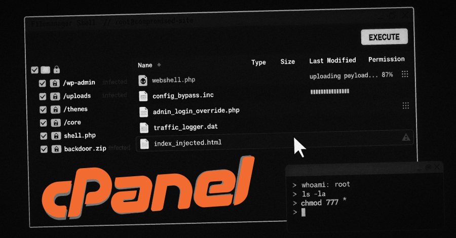 cPanel vulnerability exploitation