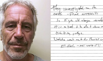 Epstein suicide note forgery claim sparks timeline dispute