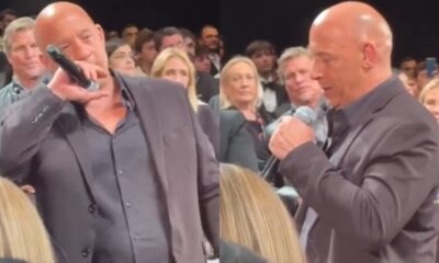Vin Diesel Paul Walker tribute Cannes