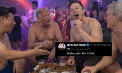AI memes Trump Beijing