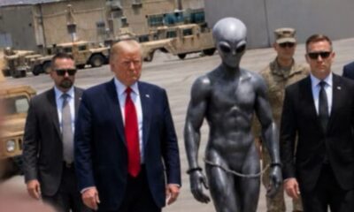 Donald Trump alien photo hoax