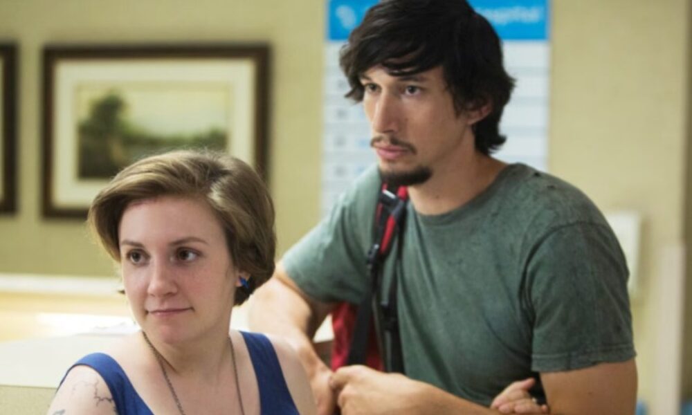 Adam Driver chair throwing Girls