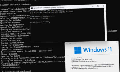 Windows privilege escalation zero day