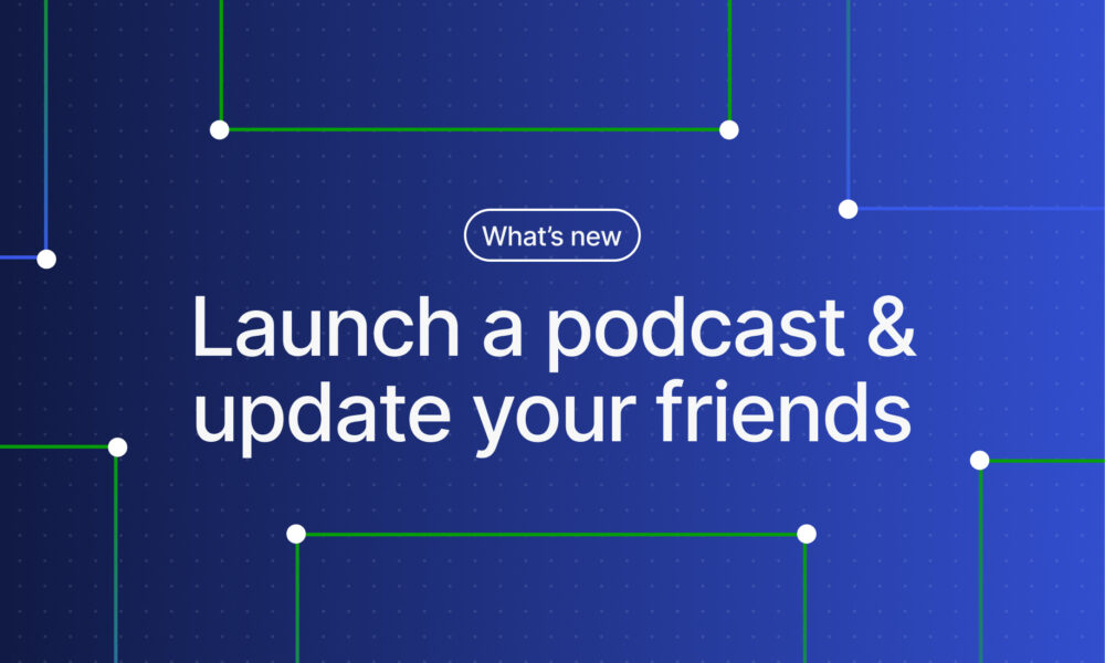 WordPress.com launches podcast hosting, weekly letter service and Mac app