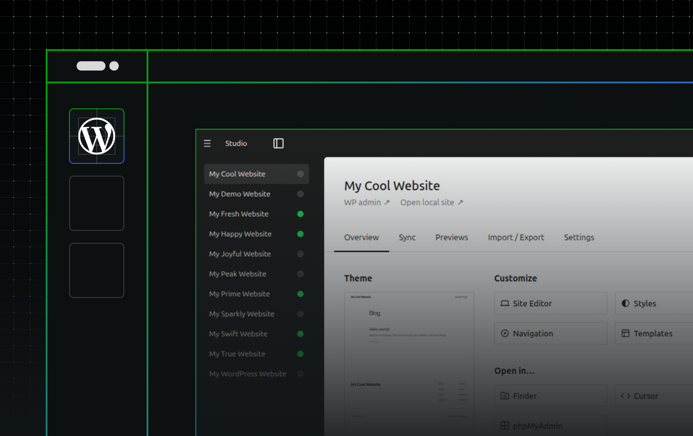 WordPress Studio Linux