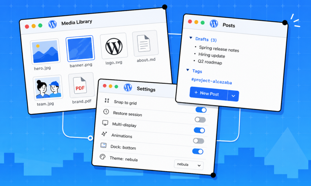 WordPress Desktop Mode plugin