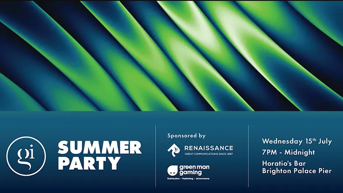 GamesIndustry.biz Summer Party 2026